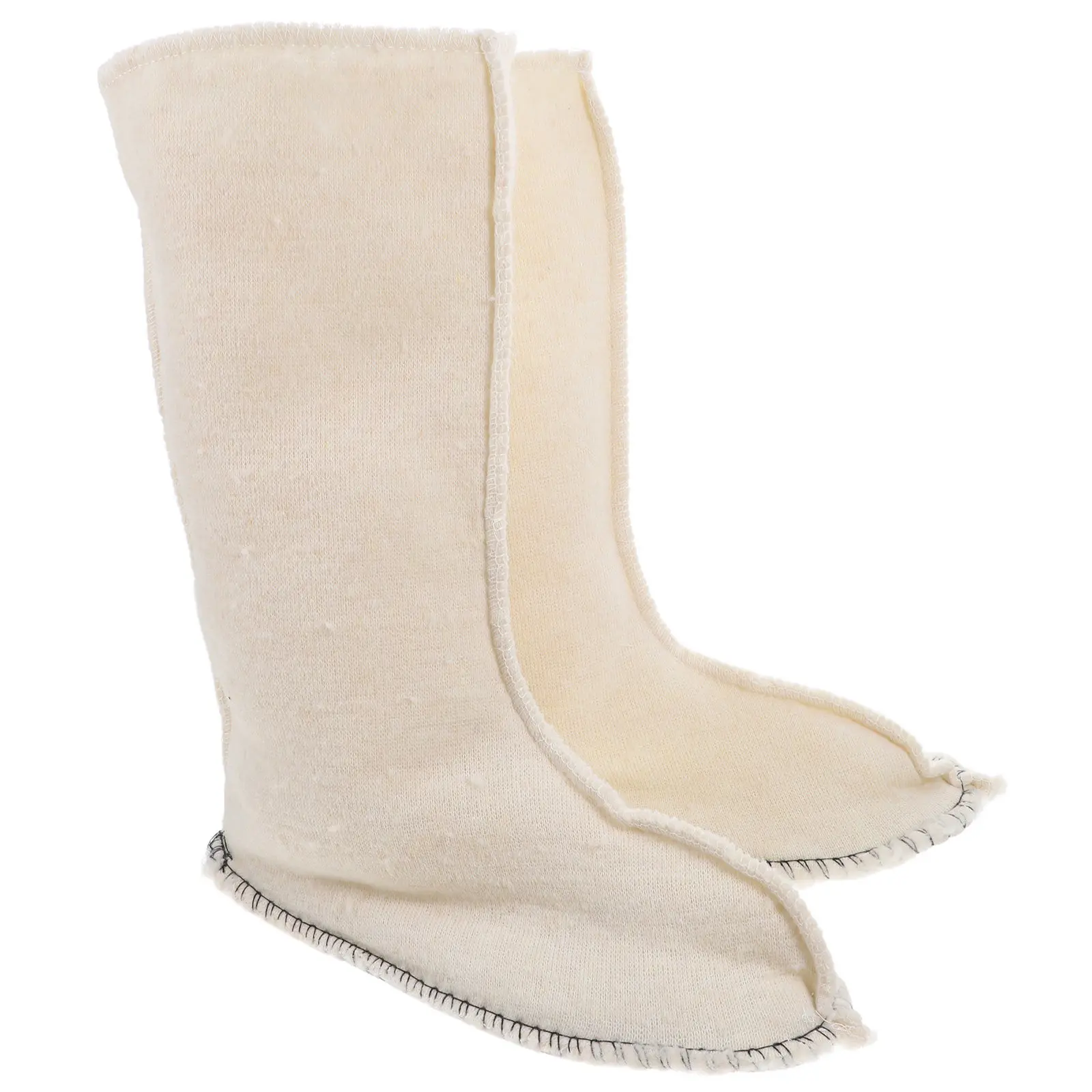 

1Pair Thick Warm Liners Thermal Boot Liners for Winter Rain Boots Detachable Comfortable Shoe Inserts for Cold Weather Size 42