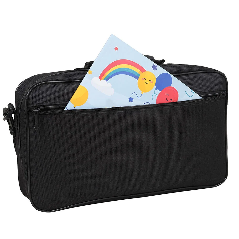 

Clarinet Bag Black Oxford Cloth Handbag Padded Pouch Waterproof Musical Instrument Case Accessories Storage Box