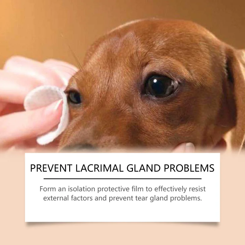 

Natural Tear Stain Cleanser Balm for Pets - with Aloe, Lavender & Tea Tree Oil, Gentle Eye Care for Dogs & Cats