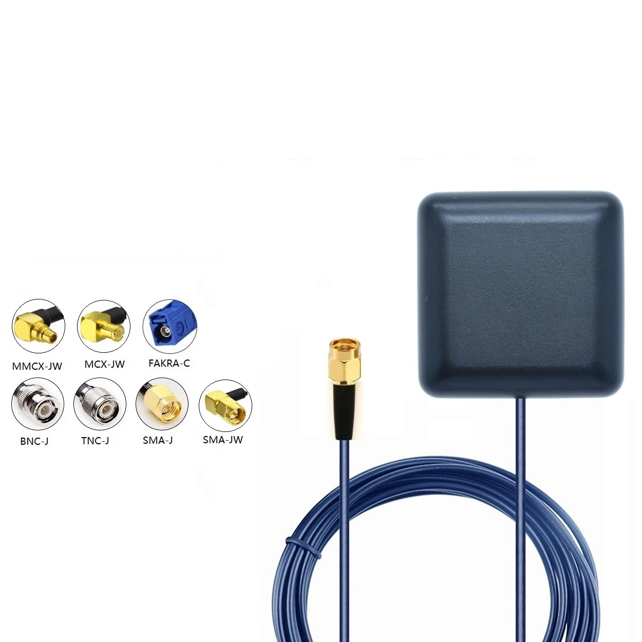 GNSS Antenna GPS BD GLONASS L1 G1 B1 Band NEO-M8N 42dbi Gain External Antenna SMA TNC BNC MMCX MCX FAKRA Connector