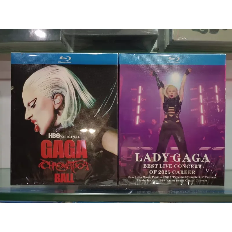 Lady Gaga Vivid Tour Concert Live Performance Blu-ray Disc High Definition