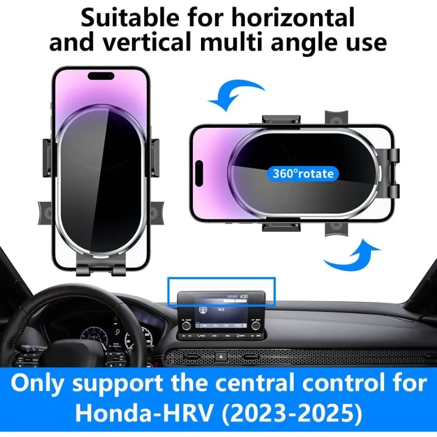 حامل هاتف السيارة لهوندا HRV HRV 2023 2024 2025 2026 LX Sport EXL نماذج مع اكسسوارات السيارات الملاحة شاشة قوس انت #5