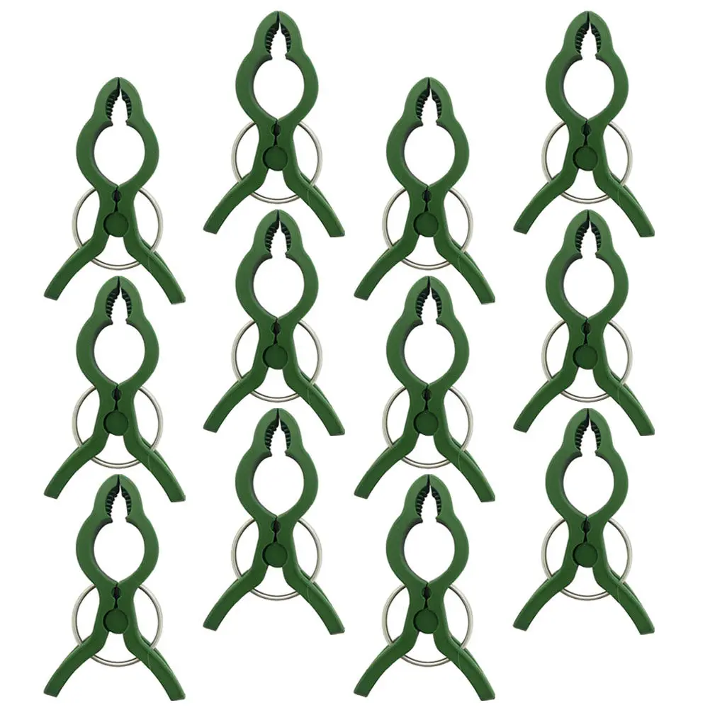 25Pcs Orchid Plant Clips Sturdy Plastic Iron Fixing Clips for Gardening Art Potted Plants Tree Supports Plant Stalk Holders