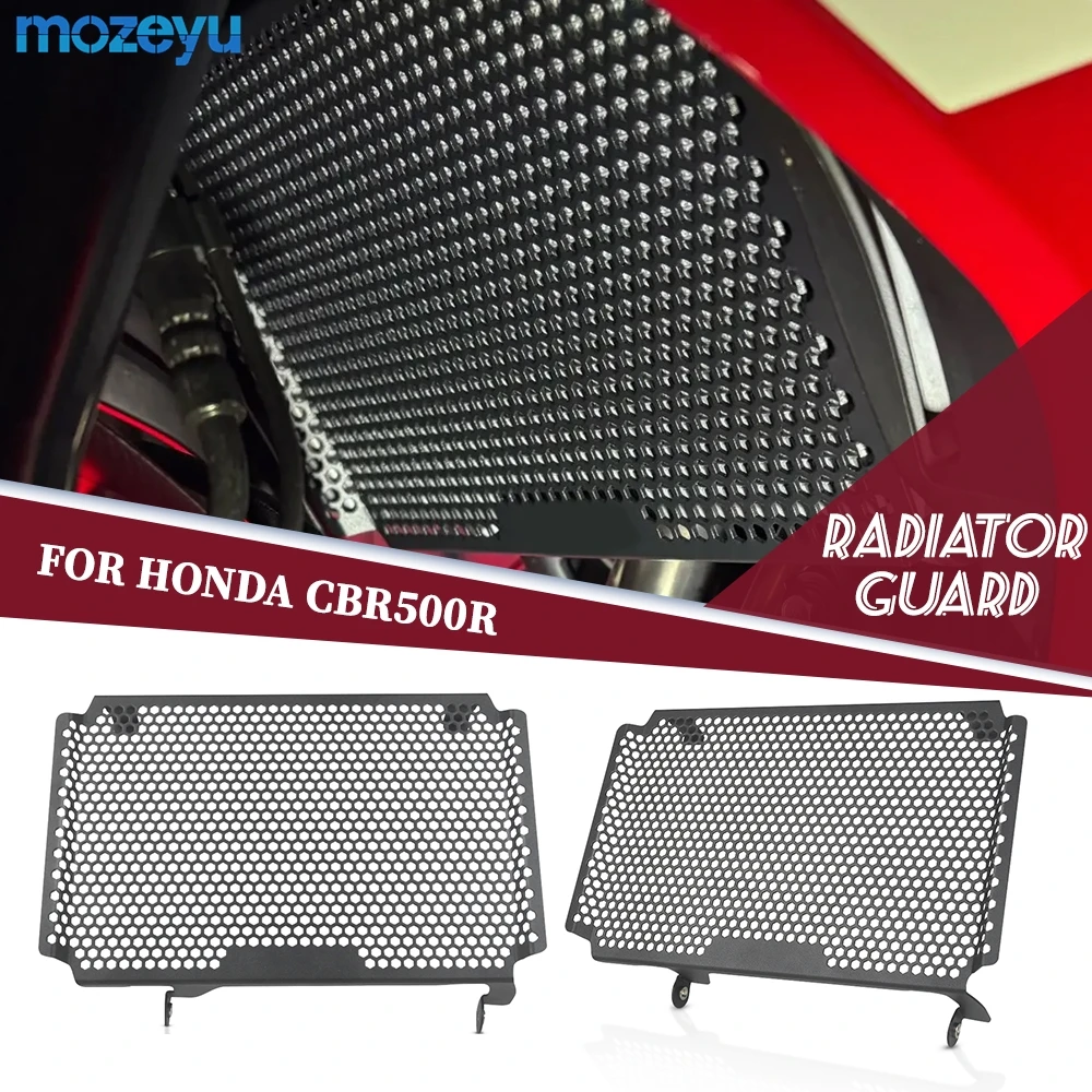 

For Honda CBR500R CBR 500R 2016 - 2025 2026 CBR 500 R Radiator Guard Motorcycle Grille Cover Aluminium Motorcycle Accessories