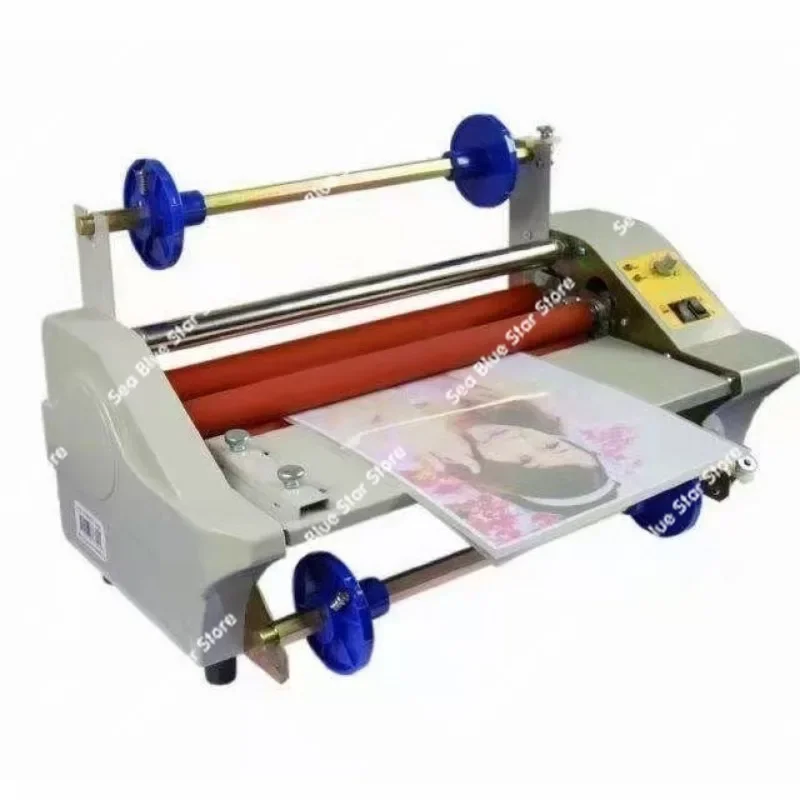 Peritoneal machine self-adhesive cover cold laminating machine photo book list double-sided hot mounting compression molding