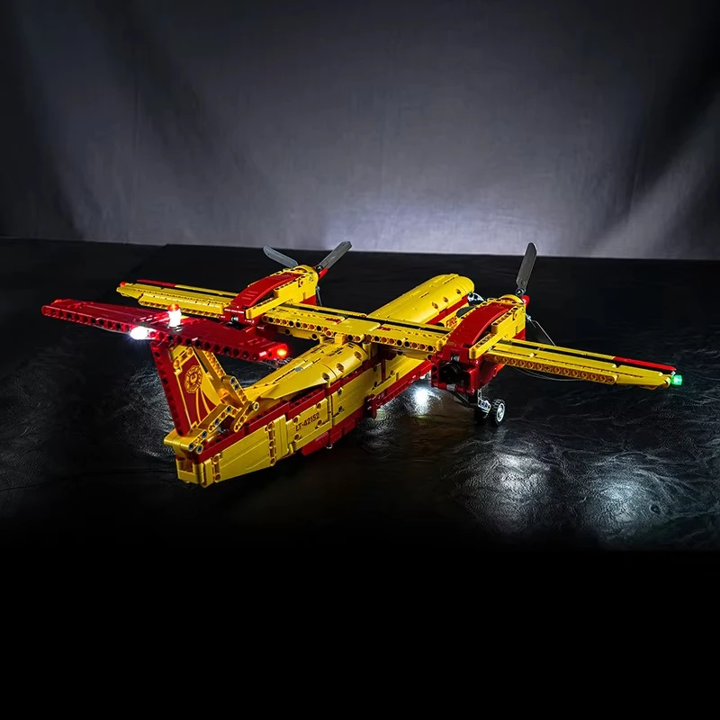 DIY LED Light Kit For LEGO 42152 Firefighter Aircraft Building Block Set ( Only LED Light,Without Blocks Model)