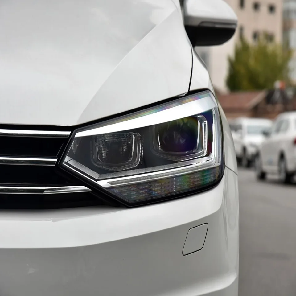 Scheinwerferlinse für Volkswagen VW Touran L 2016 2017 2018 2019 2020 2021, transparente Scheinwerferabdeckung, ersetzt den Original-Lampenschirm