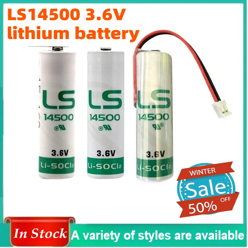 3.6V LS14500 New Robot PLC CNC Machine Tool Locator Flow Meter Lithium Battery