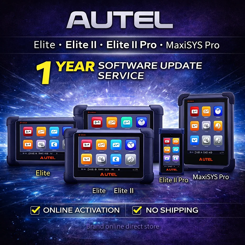 

Autel Elite Series MaxiSYS Pro 1 Year Software Update Service Subscription Software Upgrade for Elite II Pro