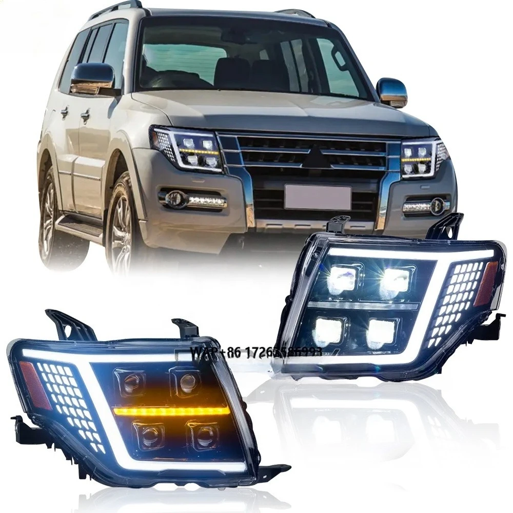 

Pajero 2009-2021 Led Headlamp V93 V97 New Design Car Led Headlights With Dynamic Animation