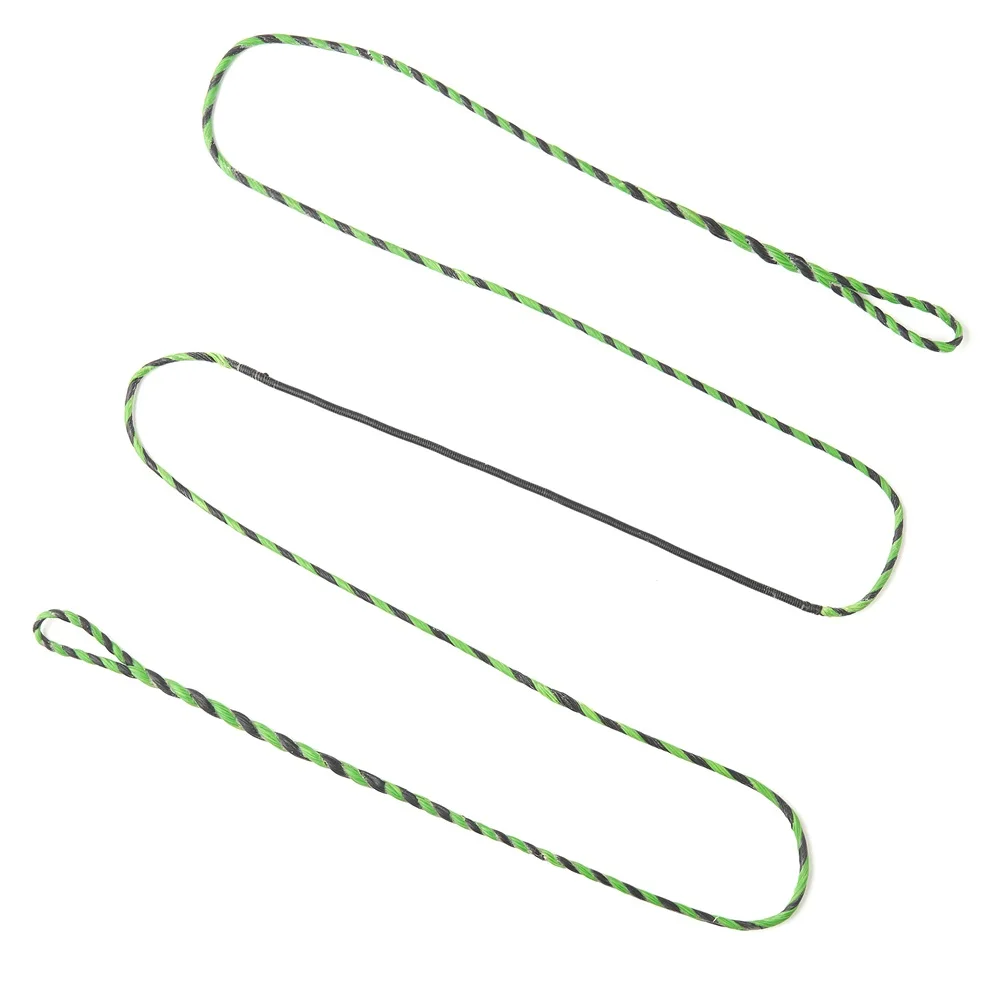 135/145cm Archery Bow String 16 Strands Fit 48''-70'' Recurve Traditional Bow Replace Bowstring Outdoor Shooting Accessories