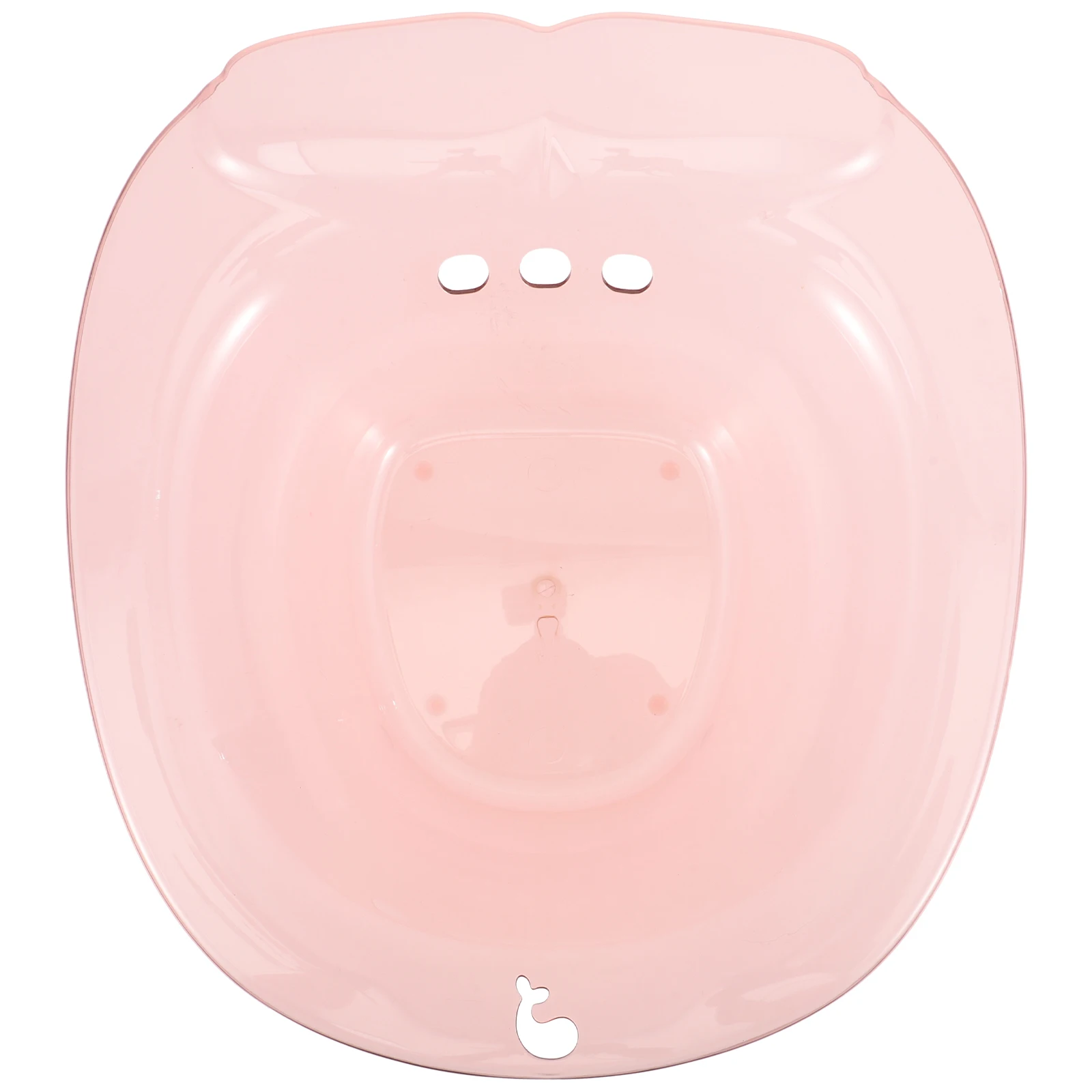 

Sitz Bath Basin Thickened Transparent Blue Large Space Pregnant Women Elderly Hemorrhoids Care Wash Basin Sitz Bath Home Supply