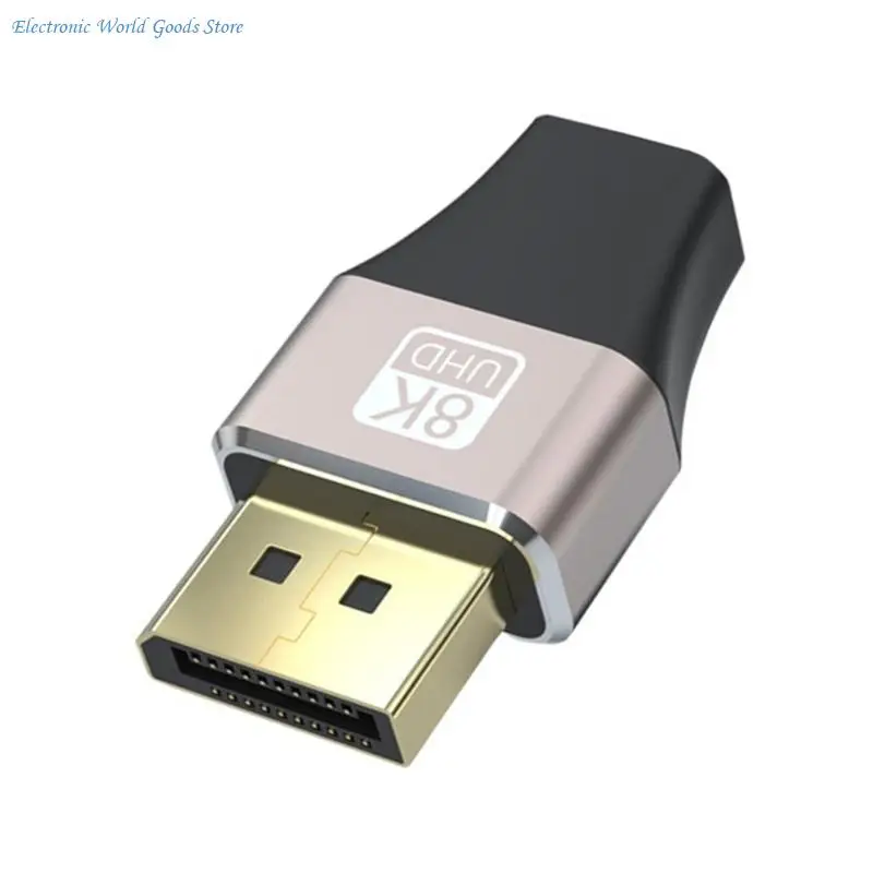 A3PD 8K 60Hz Fast Speed External Adapter 32.4Gbps Bandwidth Metal Housing Shell for Demanding Environment