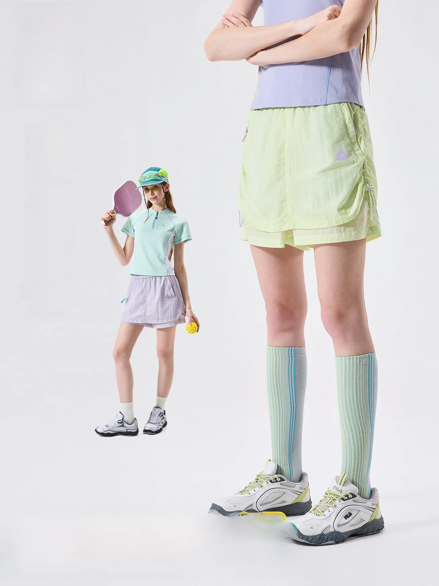 

LAZY DAY Outdoor Waterproof Wear-Resistant Sports Straight Leg Pants Women's Summer New Casual Hiking Shorts Loose Fit Nylon