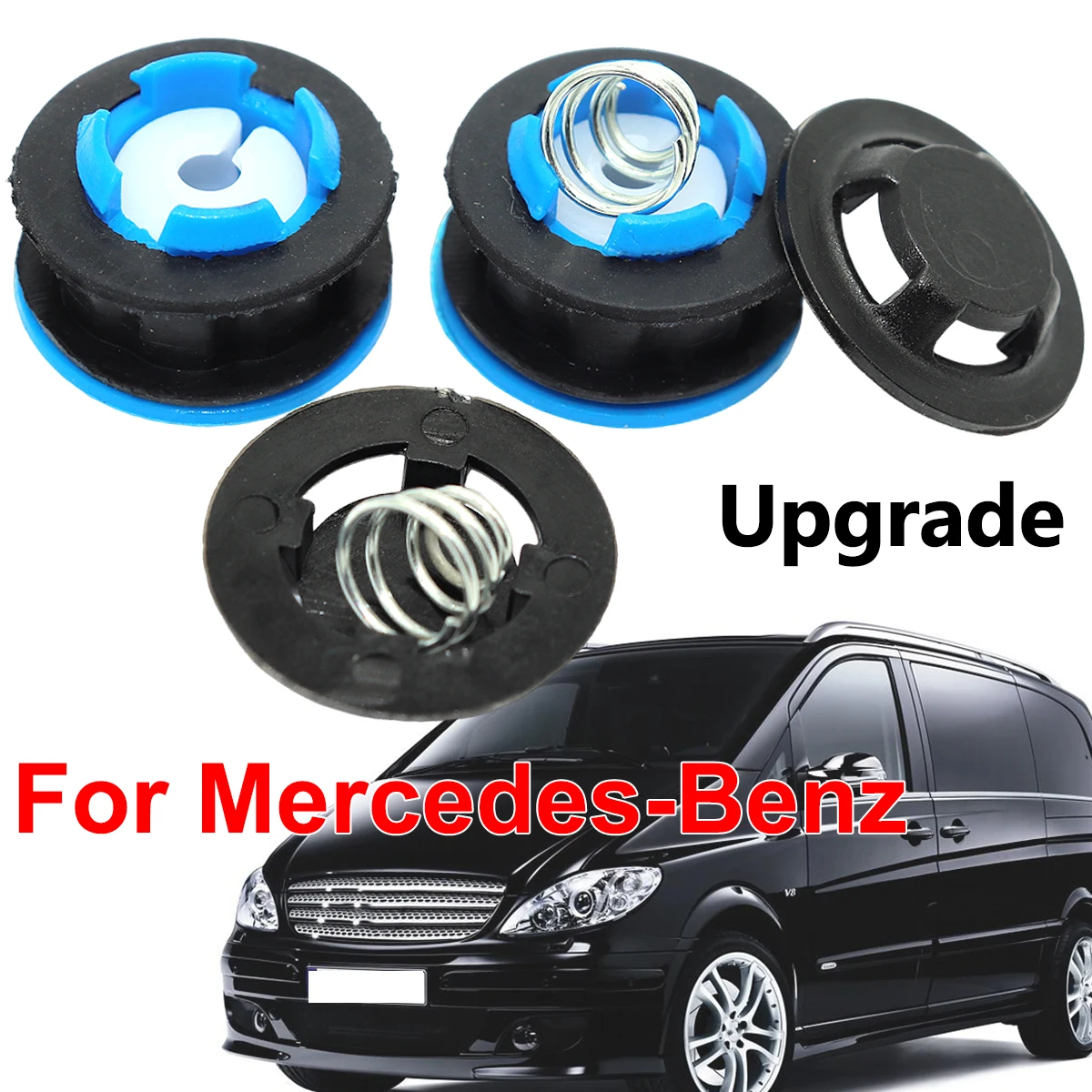 

For Mercedes-Benz Vito W639 Viano 2003-2024 MT Gear Shift Cable Linkage End Rod Bushing Gearbox Shifter lever Selector Grommet