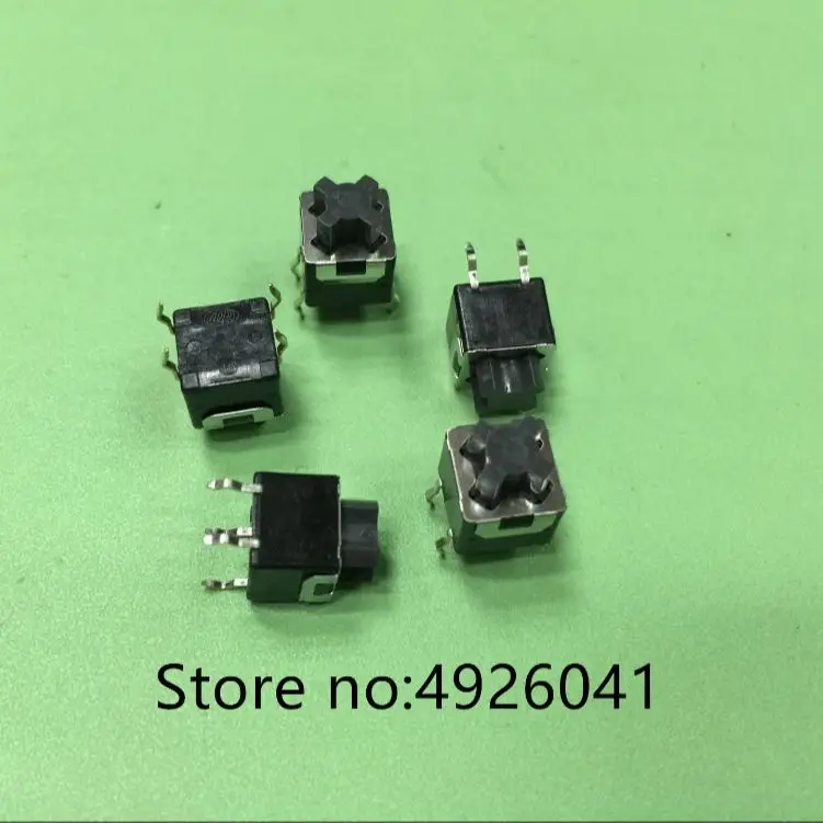 

10 шт. сенсорный выключатель SKPFAAA010 DIP 4pin 8*8*10 бесшумный переключатель