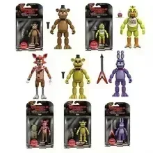 Figuras de acción del juego FNAF Five Nights Security Breach, oso de medianoche, modelo articulado desmontable, juguete de regalo para niños