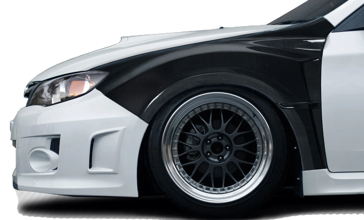 For Subaru STI11-14 2008-2014 Years Carbon Fiber Front Leaf Board Sand Board Modification