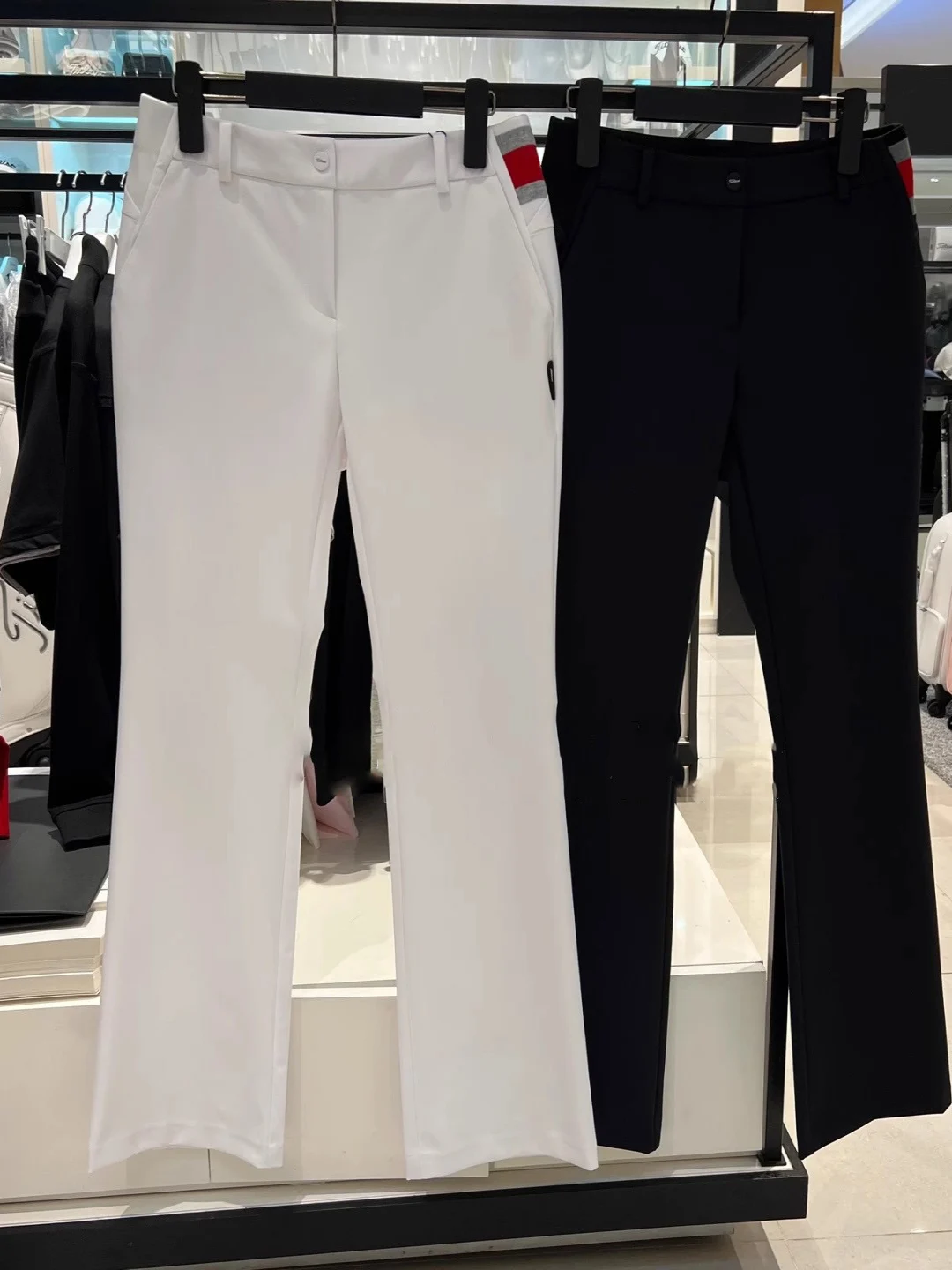 

25 Summer New Golf Clothing Women's Solid Color Slimming Pants Fashion Casual Sports Golf Pants