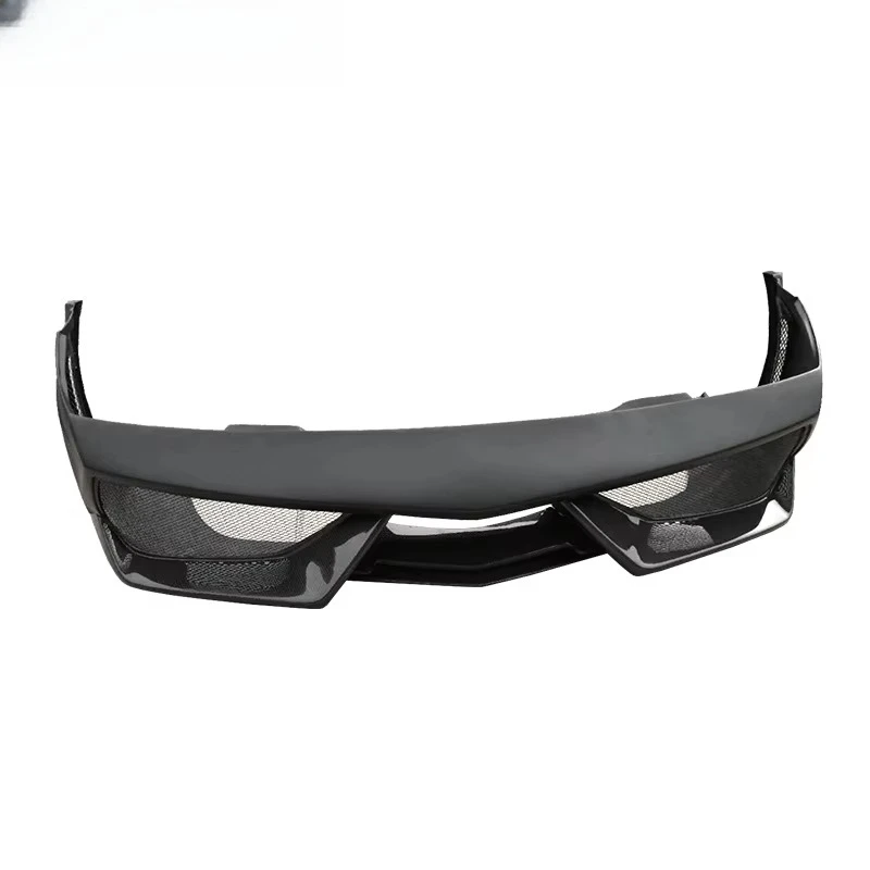 Carfly Carbon FRP Mixed Carbon Fiber Clear Coated Replacement Body Kits Front Bumper for Gallardo LP550/LP560/LP570