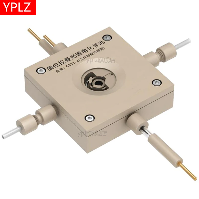 In situ Raman spectroelectrochemical cell