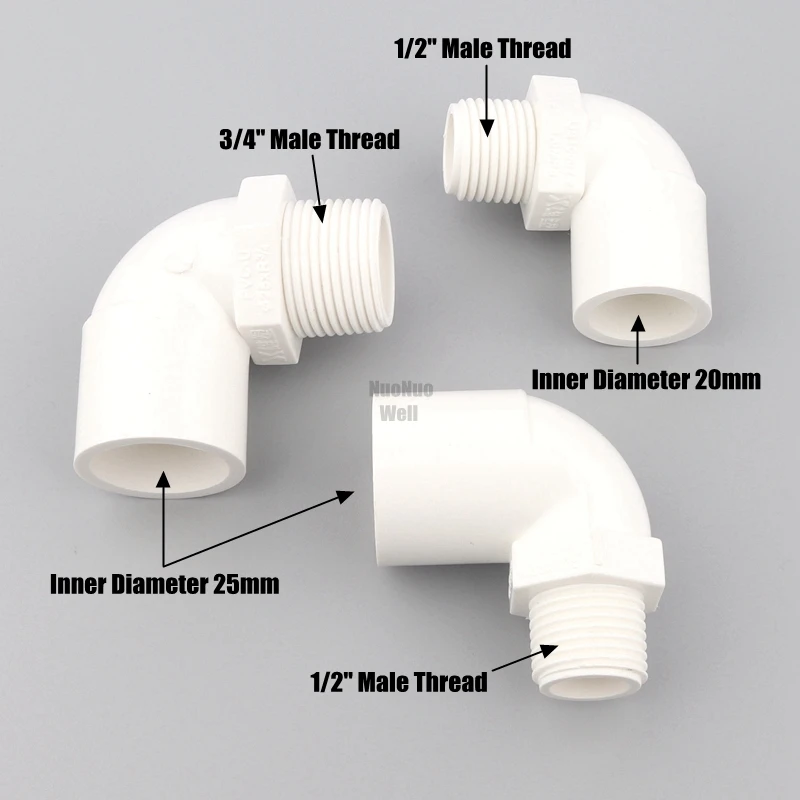 10pcs/lot 20 25 32mm To 1/2