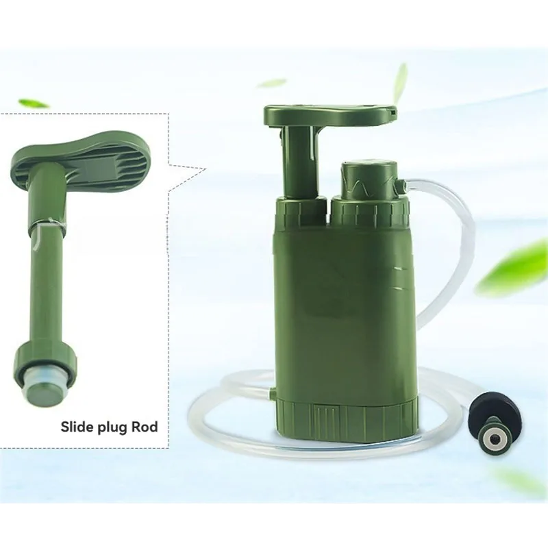 Outdoor Individual Emergency Water Purifier With Triple Composite Filter Element For Efficient Removal Of Harmful Substances