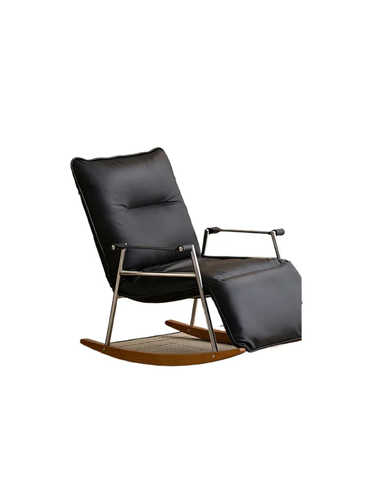 

Medieval style, minimalist rocking chair, sofa chair, retro light luxury