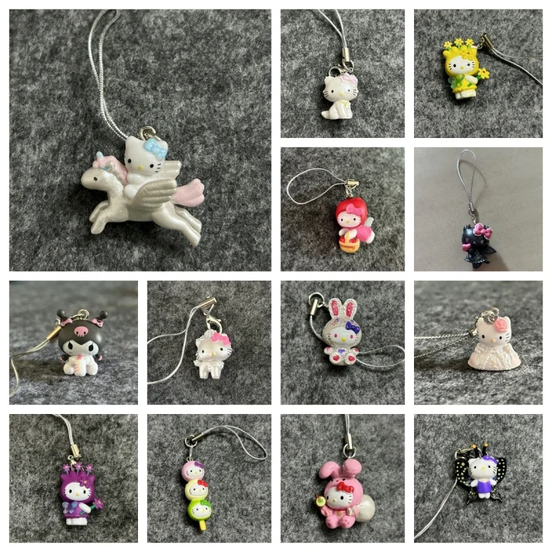 

Hello Kitty Key Pendant New Handmade Anime Fashion High Beauty Versatile Bag Hanging Rope Cute Cartoon Accessories Wholesale