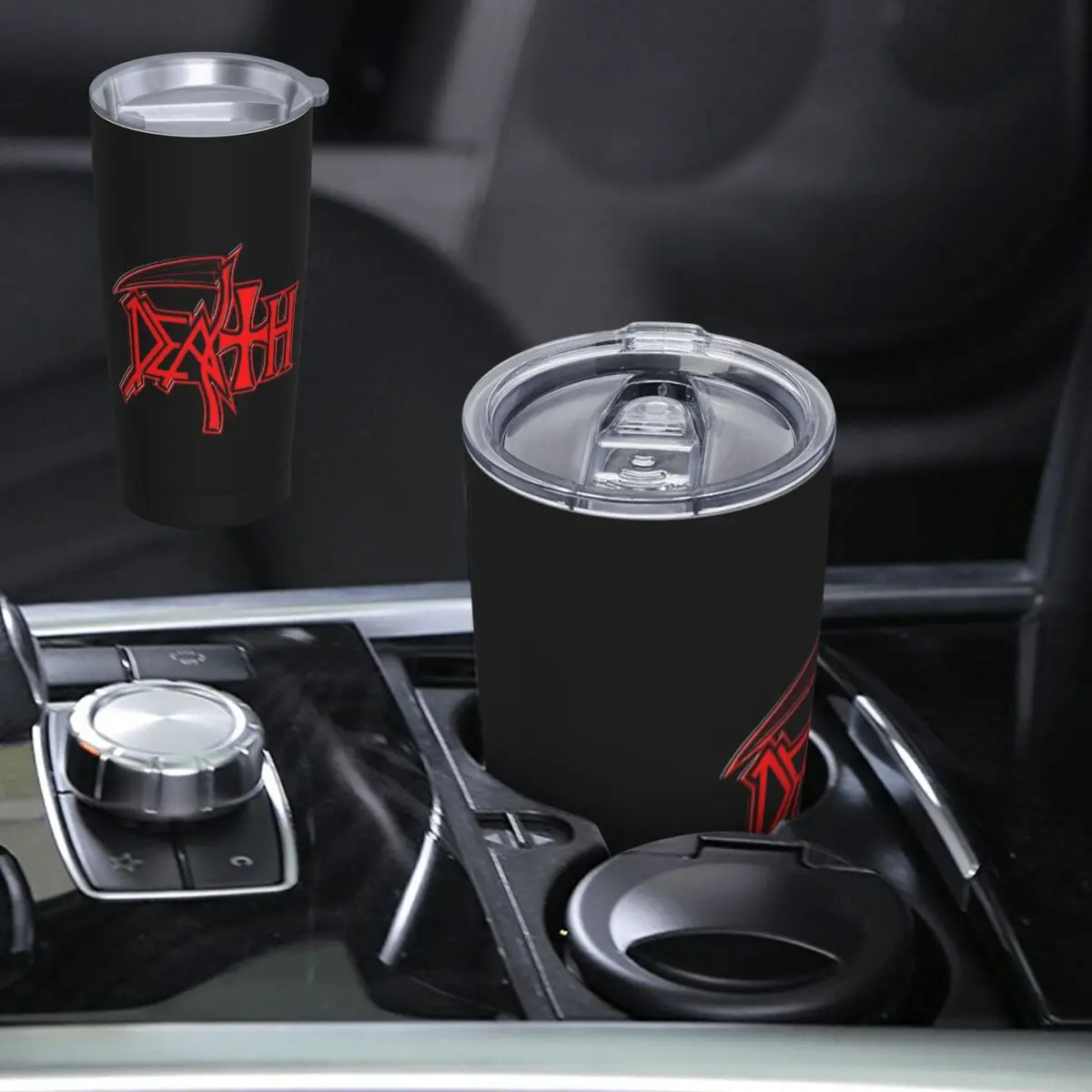 Death Metal Band Stainless Steel Tumbler Vacuum Insulated Mug Thermal Cold Bottle Straws With Lid 20oz