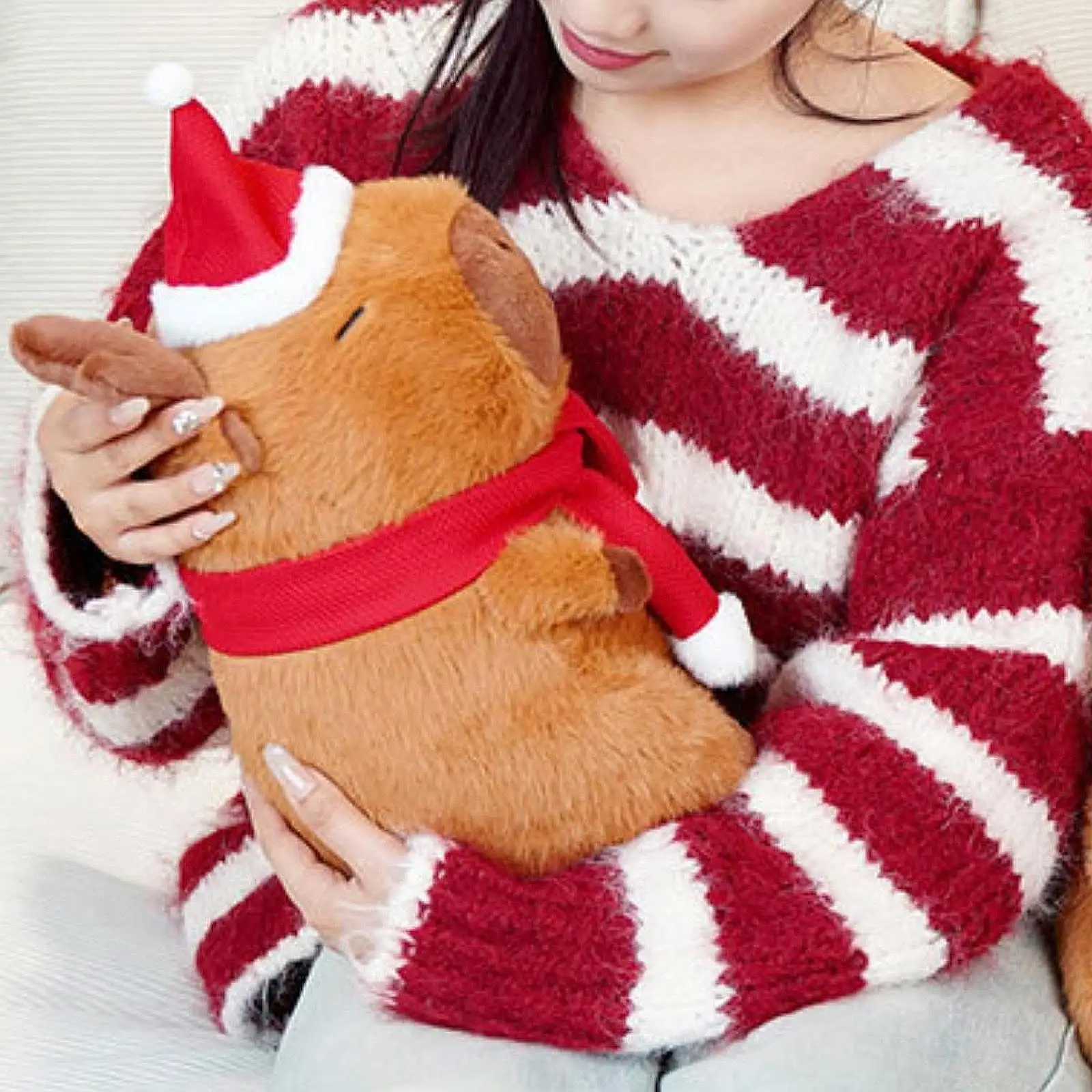 Capybara Stuffed Toy Cute Soft Capybara Stuffed Animal for Kids Adults Gifts