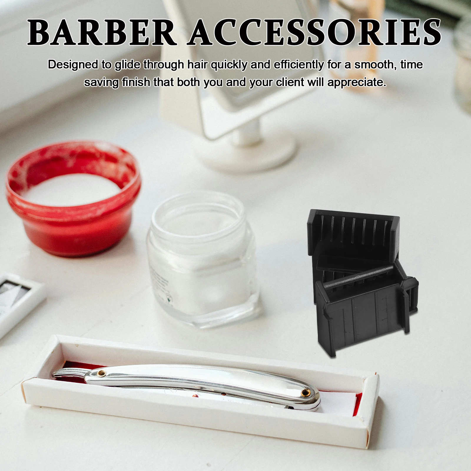 

1pcs Professional Hair Clipper Comb Durable Trimmers Guide Combs For Barber Accessories Cutting Styling Tool Fits Standard