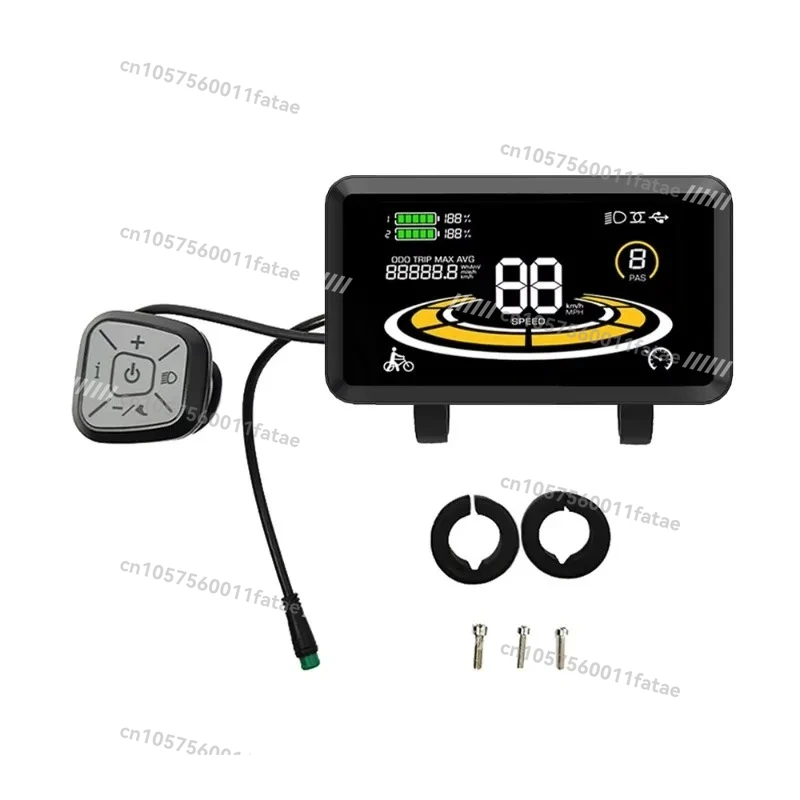 

E Bike Meter High Quality Large Color LCD Screen Controller Bicycle Display for Electric Bike