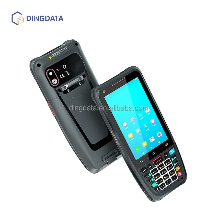 Dingdata DN40 Touch Screen Pda Handheld Computer Distribution Devices For Ticket Checking retail