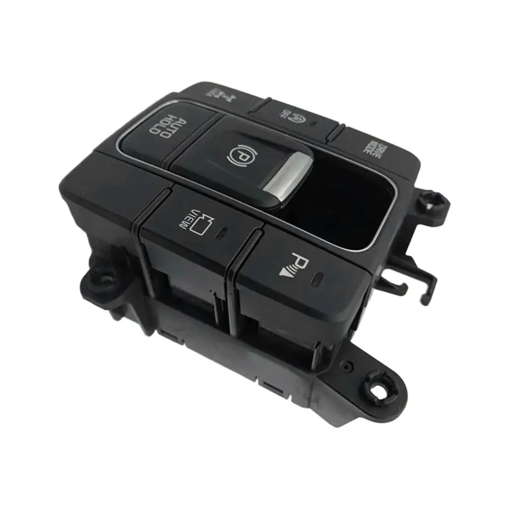 For Daily Driving Safety Handbrake Switch Button Auto Brake Control Black Front Vehicle Placement Oe Number Match