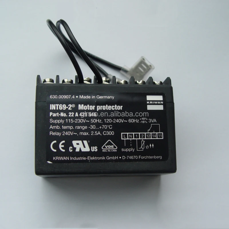 KRIWAN  INT69-2 Diagnose  Motor Protector Compressor protection Module