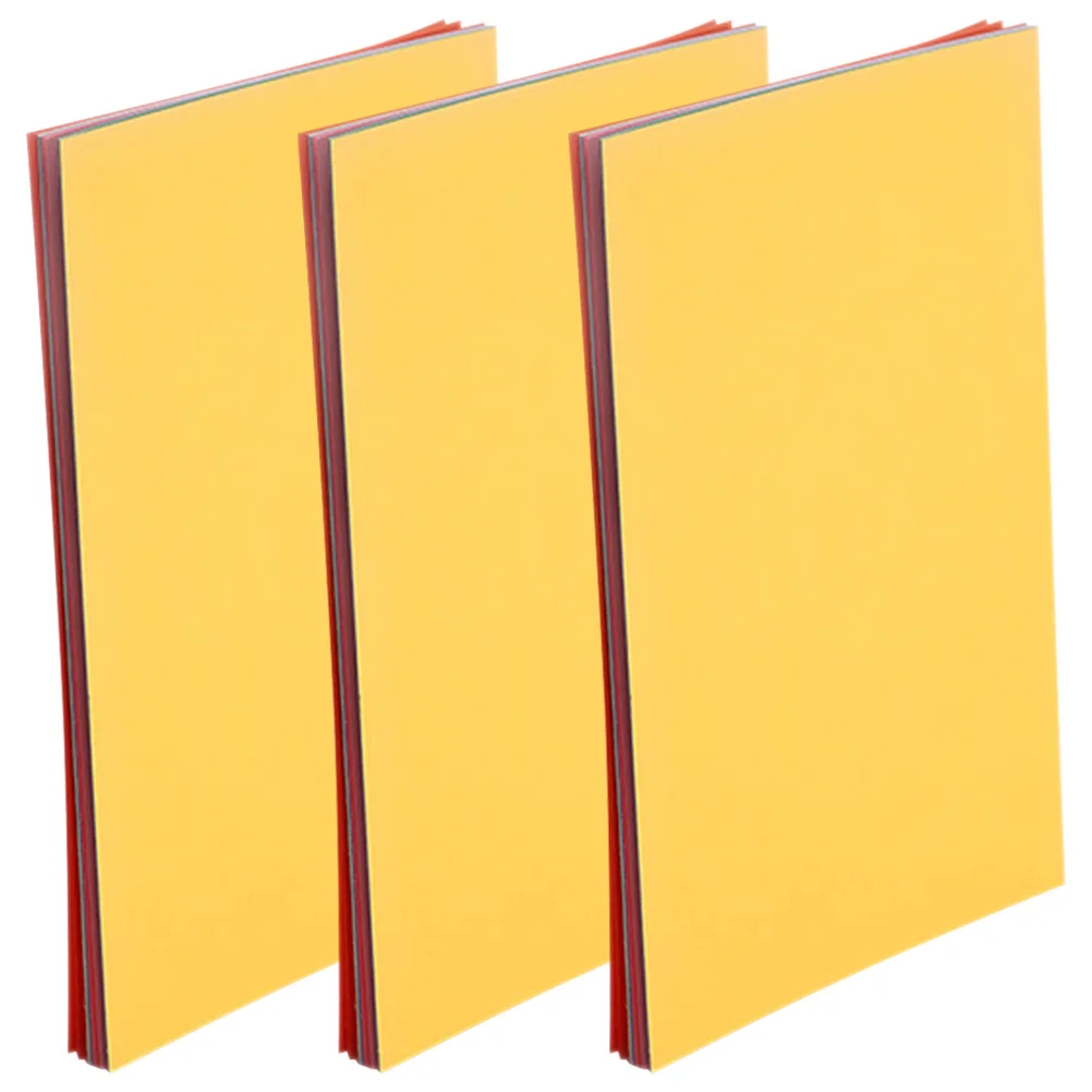 صفائح ورق حرفية ذاتية الصنع لأوراق اوريغامي الملونة، مجموعة صنع البطاقات الفنية، ورق طباعة فارغ، مشاريع DIY #3