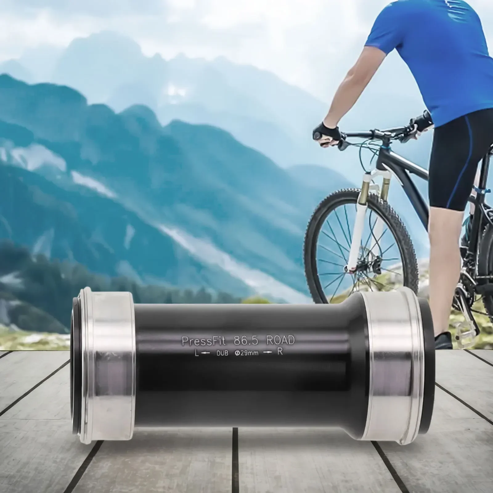 DUB PF Bicycle Aluminum Alloy Durability Press Fit Product Name Made Of Aluminum Alloy Press Fit Bottom Bracket