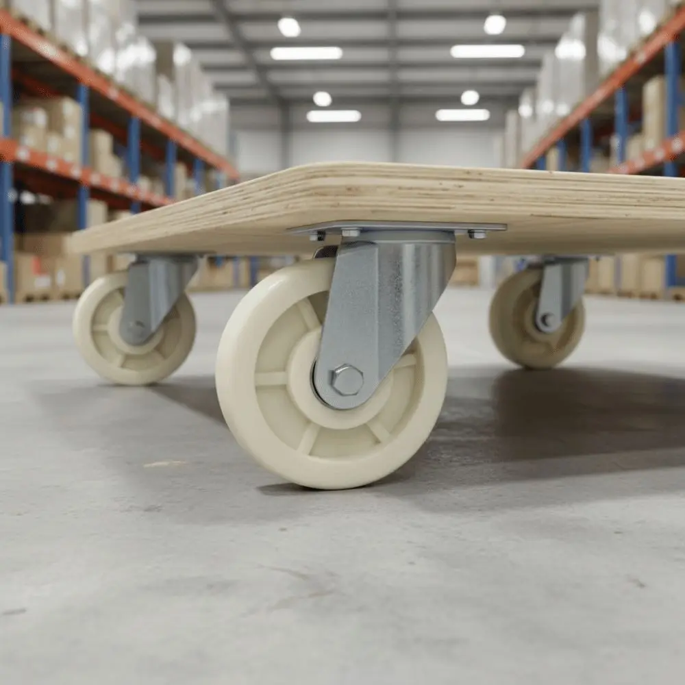 

Super Mute Heavy Duty Casters High Load Bearing Wear-resistant Universal Castor Soft Rubber Rust-Proof Furniture Wheel Workbench