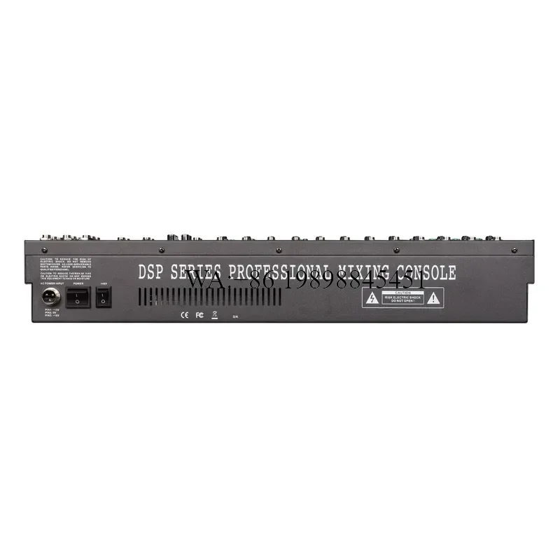 WMWMNU EF Professional Audio Mixer 20-Channel Dj Controller/audio Console Mixer 36DSP Effects for Large Stage Show LIVE