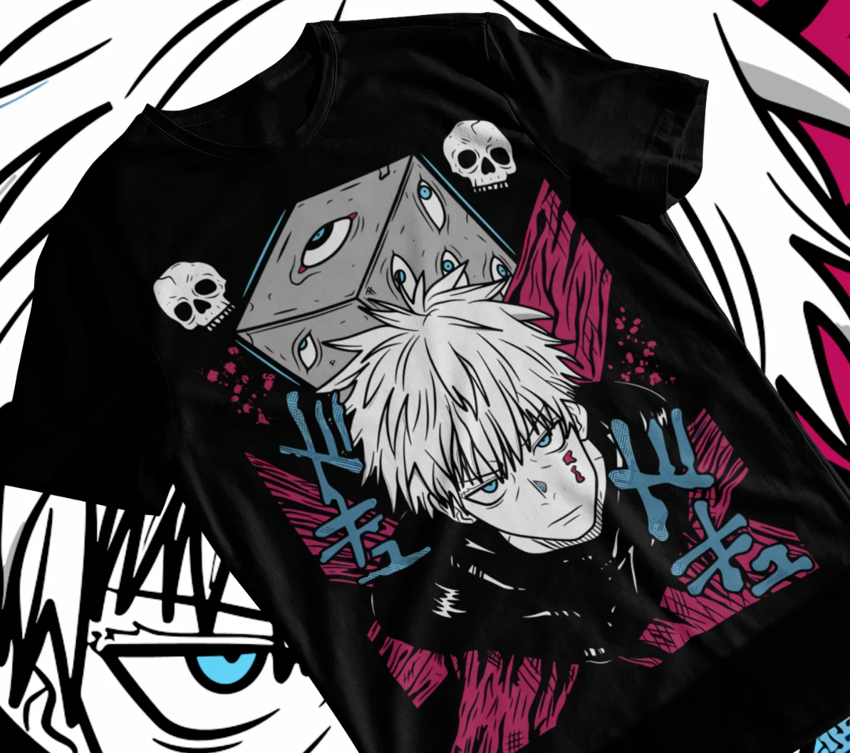 Gojo Satoru Shirt, Itadori Yuji, Jujutsu Kaisen, Sukuna, Yuta Okkotsu, Megumi