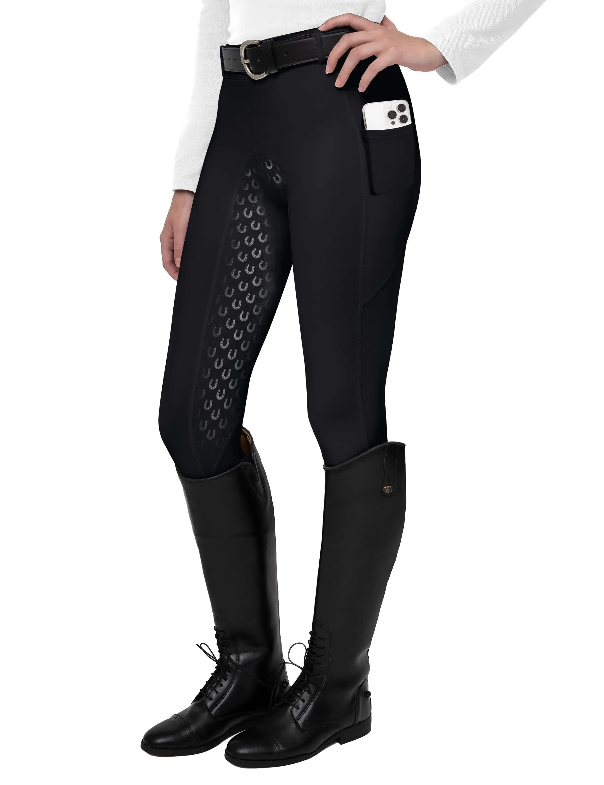 

Women's Full Seat Riding Tights Active Silicon Grip Horse Riding Tights Equestrian Breeches