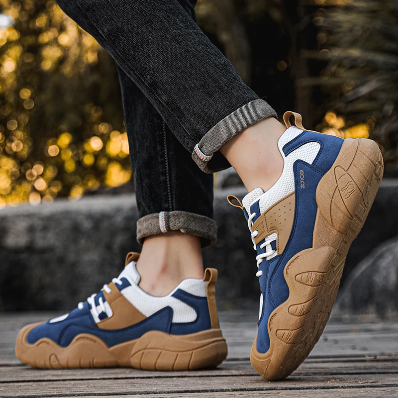 

Низкие спортивные туфли на открытом воздухе, защитная обувь, мужская обувь, нескользящая и износостойкая, модная.