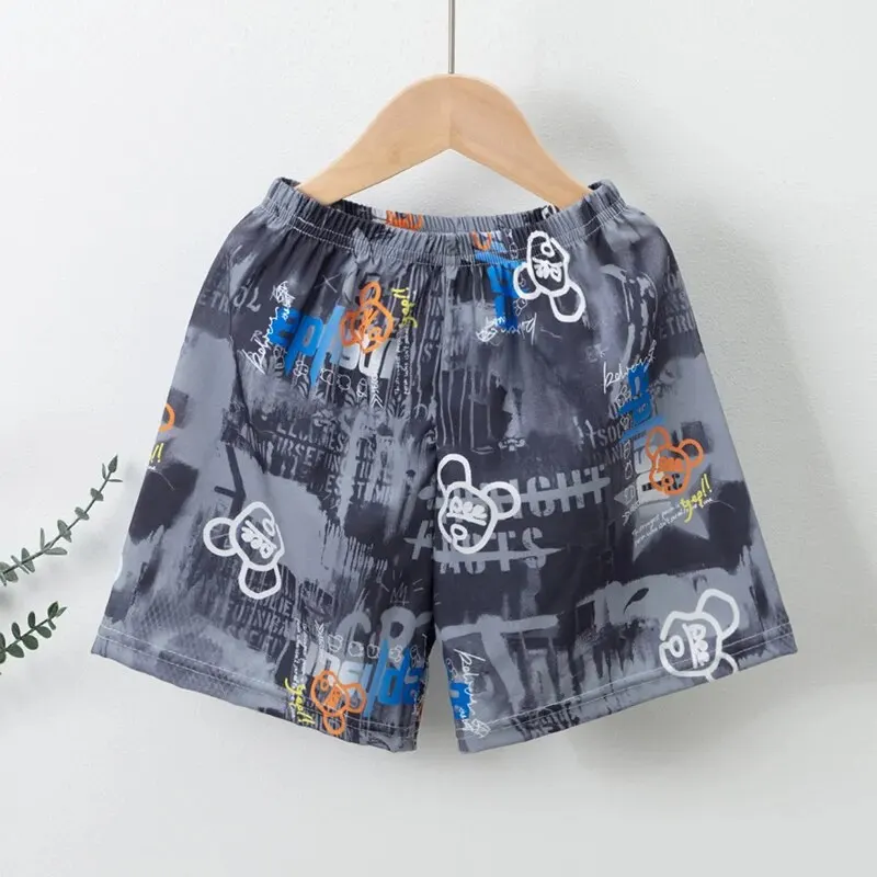 Summer Children Bohemian Style Shorts Boys and Girls Casual Sports Beach Style Pants