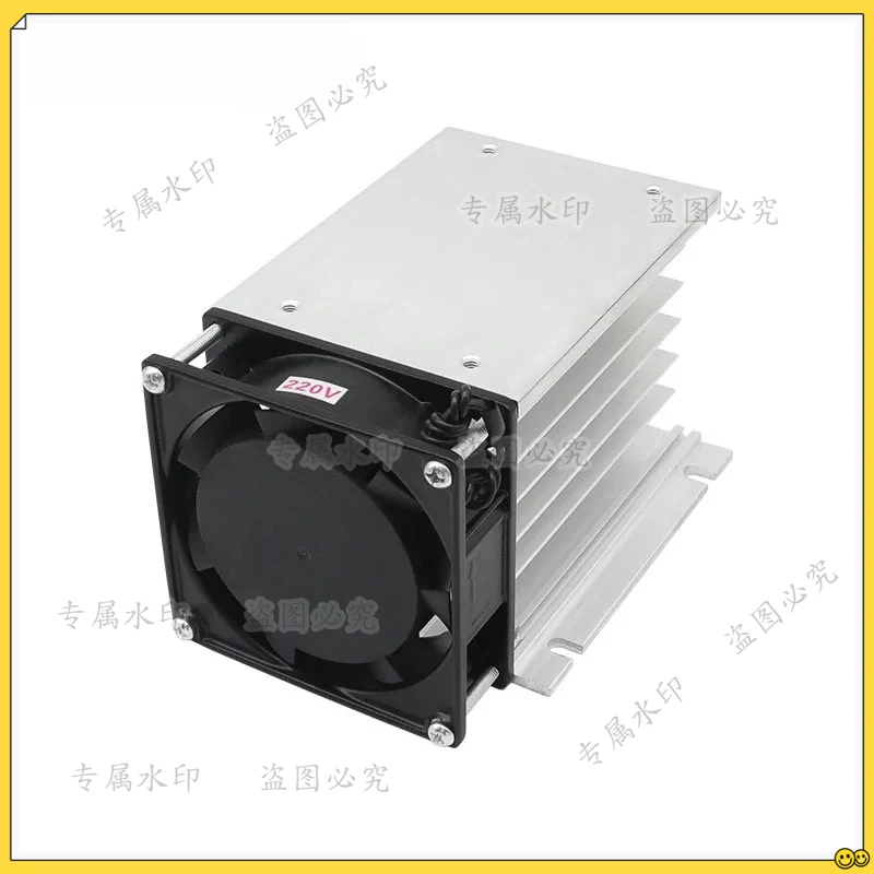 Aluminum Profile Radiator For Voltage Regulating Soft Start Module 110*100*80mm