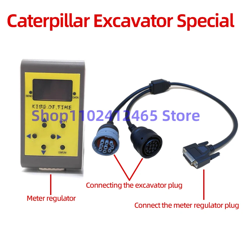 Time/timer/meter/timer/runtime/coder/timer/walker/timer for Caterpillar excavators