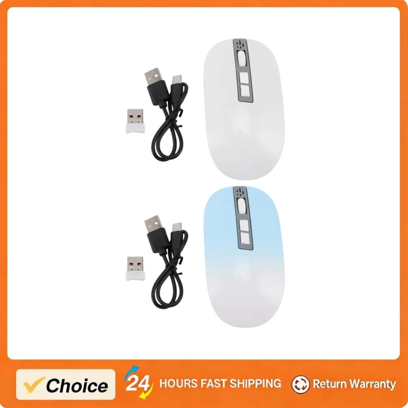 AI Mouse For Desktop Computer PC Smart Voice Real Time Transcription Translation Wireless Mouse Ergonomic Rechargeable Mouse