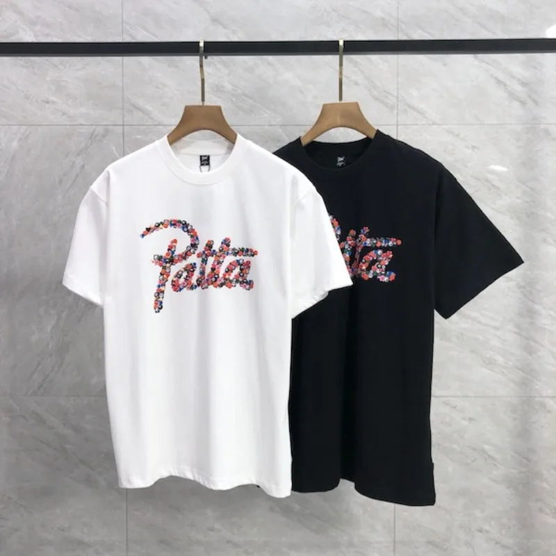 

2026ss High Quality Patta T-shirt Hip Hop Cotton Graphics Logo Graphic T Shirts for Men Women