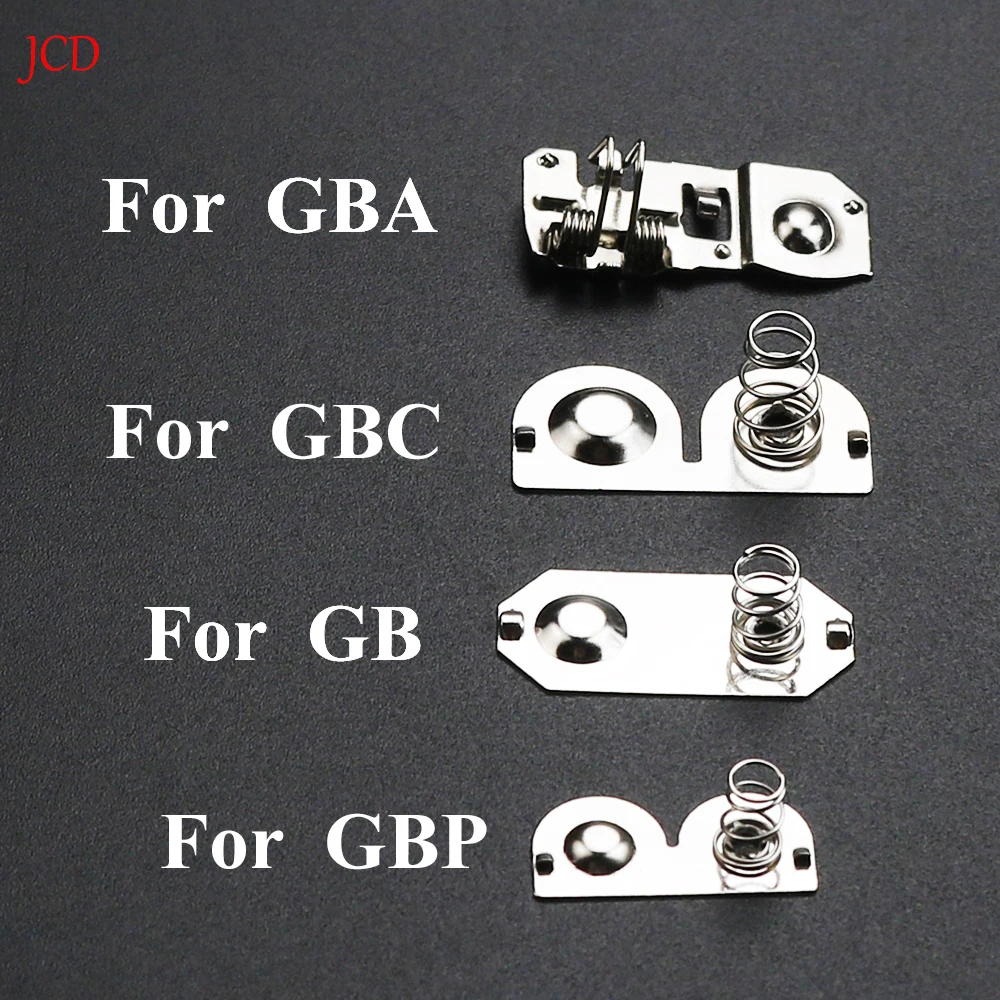 5PCS  Battery Terminals Spring Contacts Battery Spring Replacement For Gameboy Advance Color Console For GBA GBC GBP GB