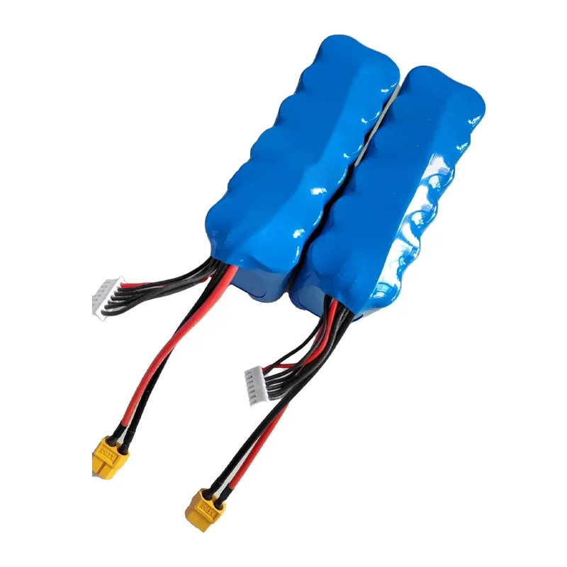 21700 UAV drone rechargeable battery M50 M50T M50LT 50G 50E 6S2P 22.2V 21.6V 25.2V 10AH w/14AWG 12cm XT60 w/ JST-XH balancer